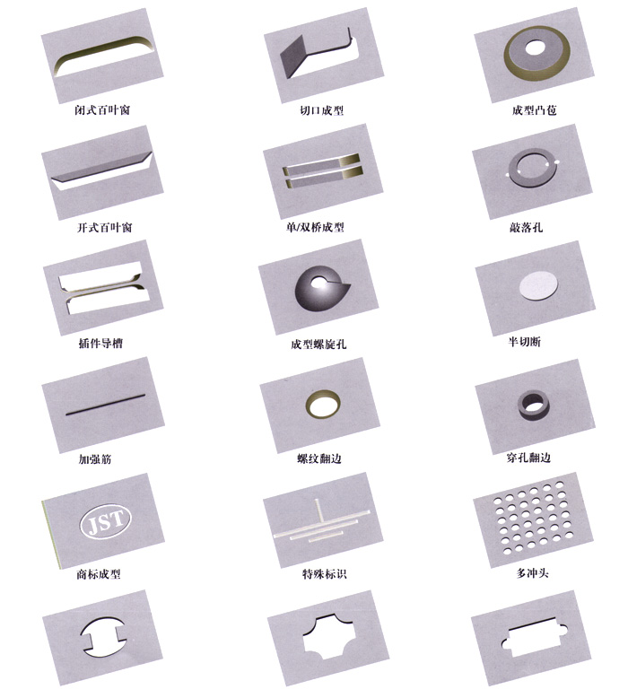 Part of the special molding samples